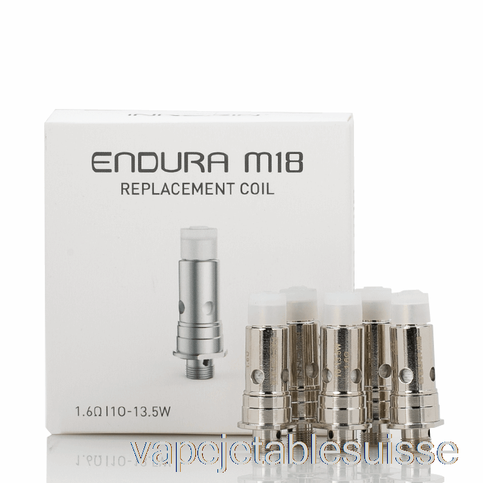 Vape Suisse Innokin Endura M18 Bobines De Remplacement Bobines 1.6ohm